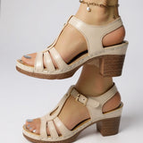 Vera | Women's Orthopedic Sandals with Block Heel and Cushioned Insole