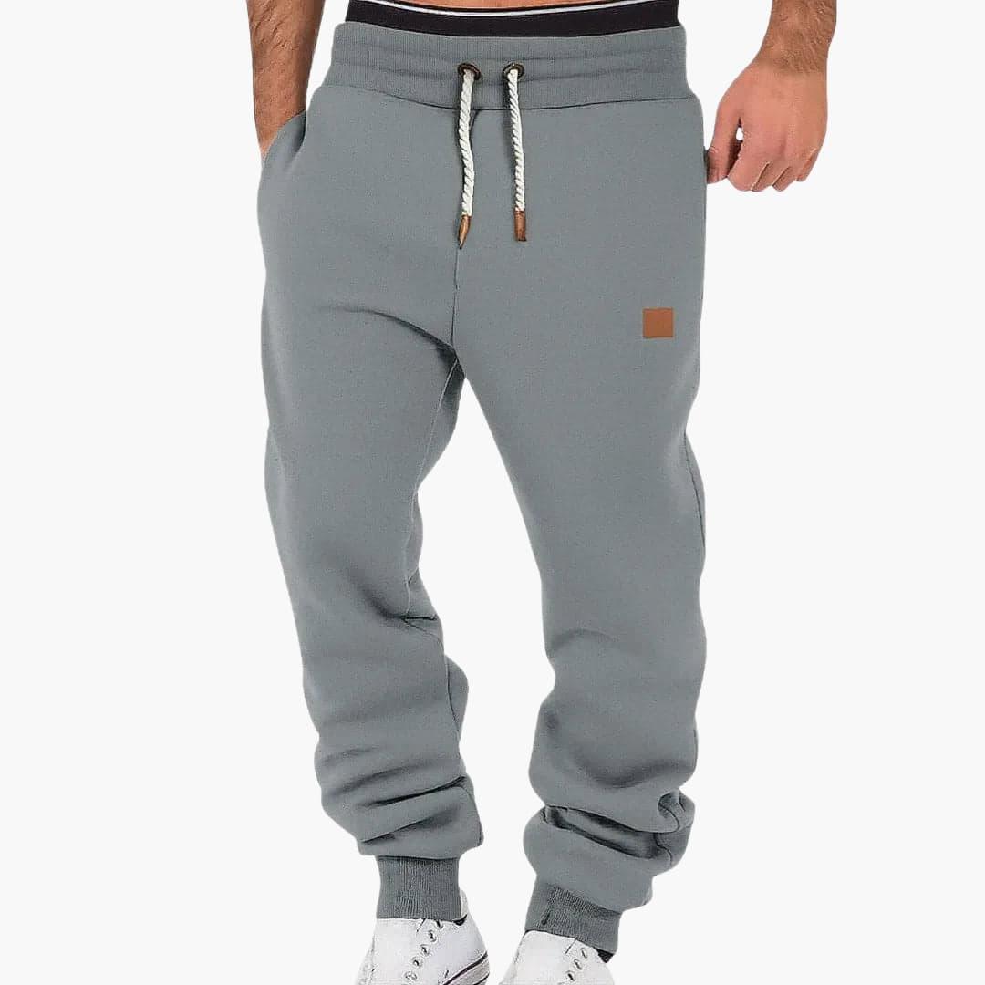 Bavane | Men's Jogging Pants with Pockets and Drawstring Waistband