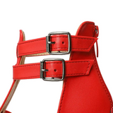 Women's Orthopedic Sandals with Platform Sole and Wide Straps