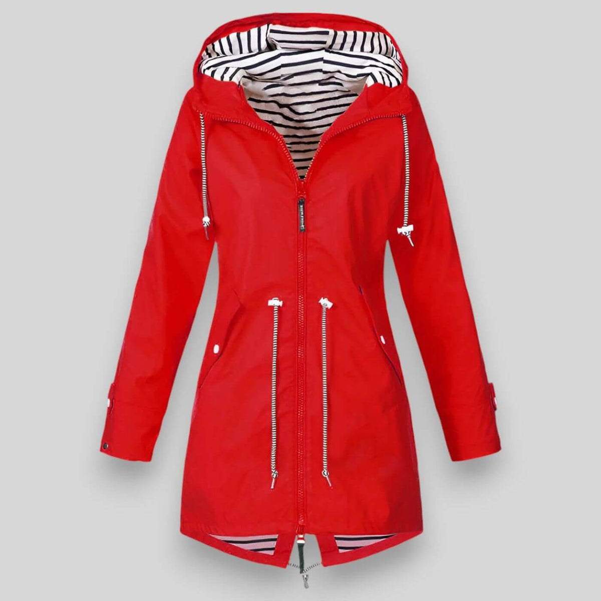 Women's Jacket | Waist Adjustable Drawstrings