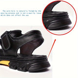 Men's Open Toe Sandals with Slip On Design and Rubber Sole