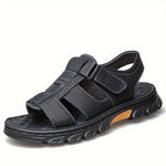 Men's Open Toe Sandals with Slip On Design and Rubber Sole