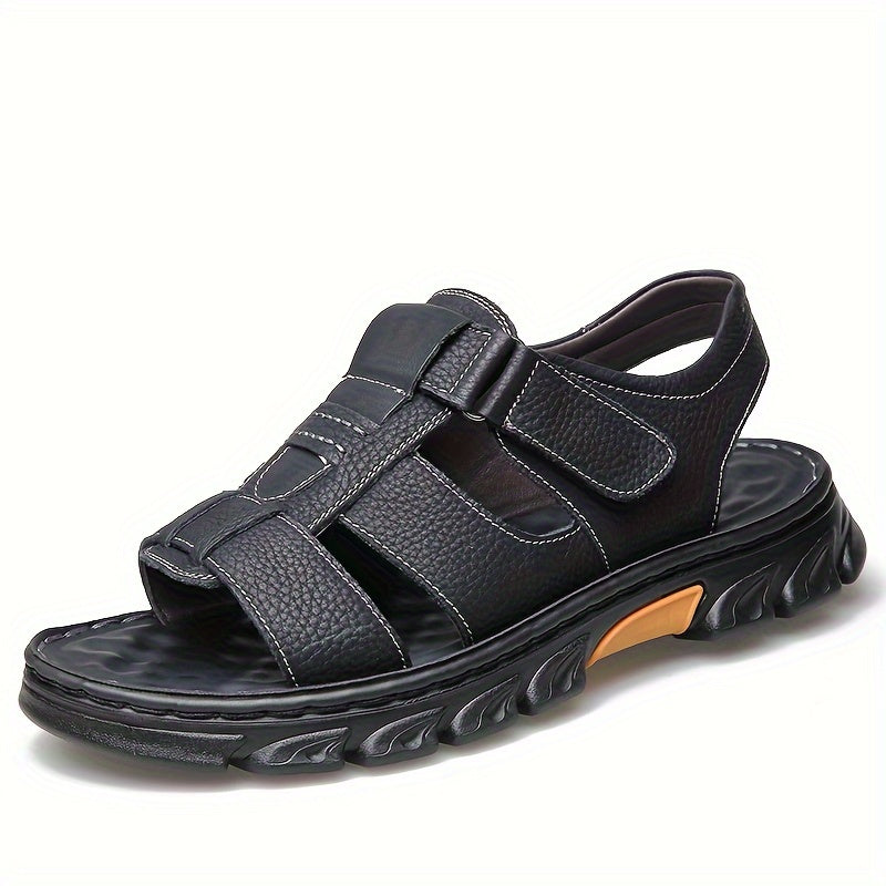 Bavane | Men's Open Toe Sandals with Slip On Design and Rubber Sole