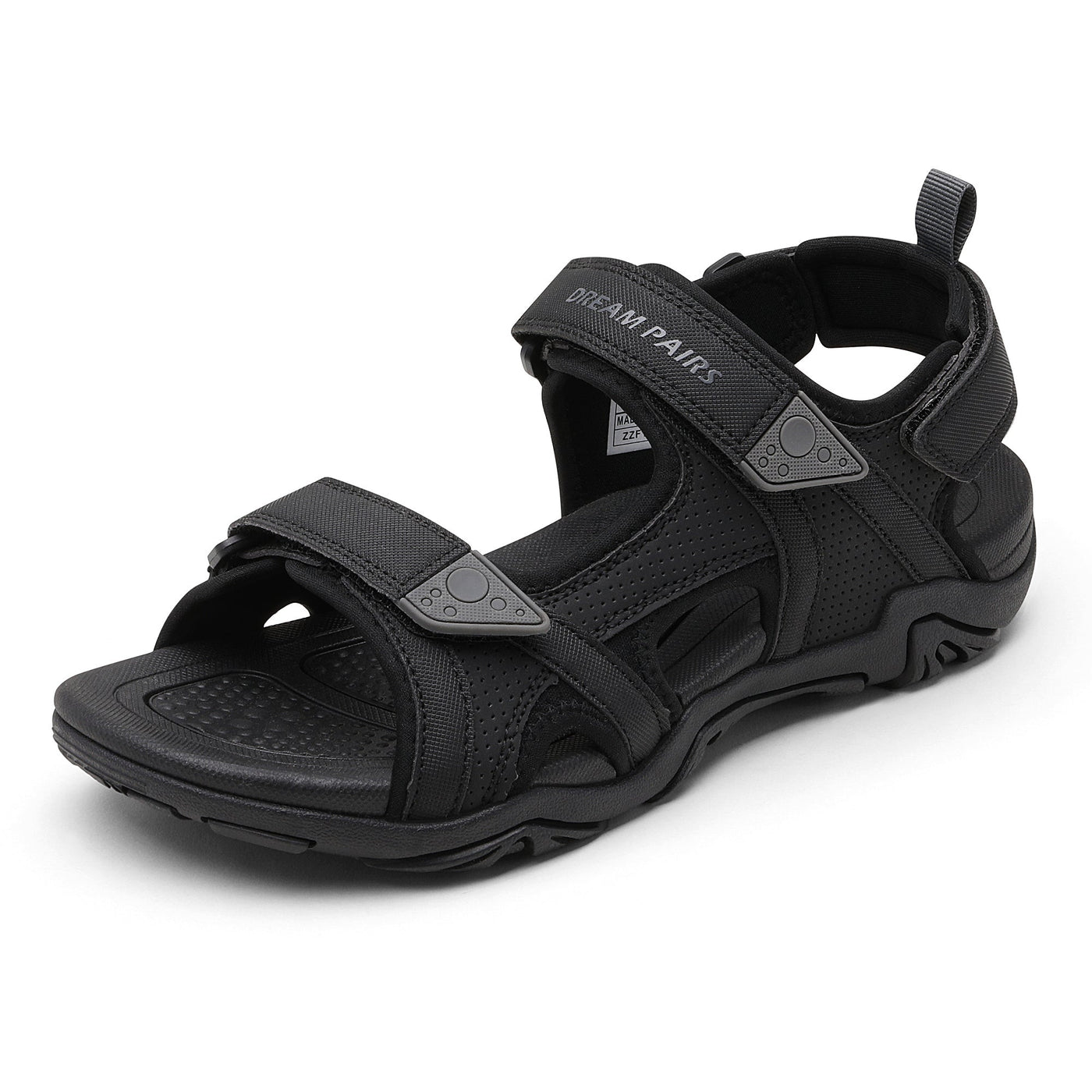 Bavane | Men's Sandals Hook with Loop Closure and Rubber Sole