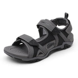 Men's Sandals Hook with Loop Closure and Rubber Sole