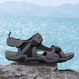Jonah | Men's Sandals Hook with Loop Closure and Rubber Sole