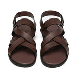 Men's Sandals with Adjustable Back Strap and Slip On Design