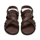 Men's Sandals with Adjustable Back Strap and Slip On Design