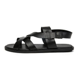 Men's Sandals with Adjustable Back Strap and Slip On Design