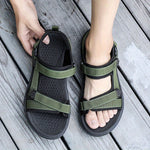 Men's Sandals with Buckle Closure and EVA Sole