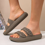Men's Sandals with Double Buckle and EVA Sole