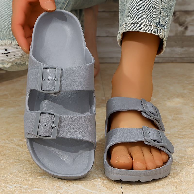 Men's Sandals with EVA Upper and Slip-On Closure