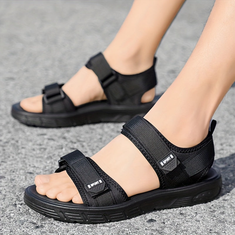 Men's Sandals with Hook Closure and EVA Sole