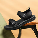 Men's Sandals with Hook Closure and EVA Sole