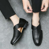 Frederick | Men's Sandals with Leather Upper and Cushioned Footbed