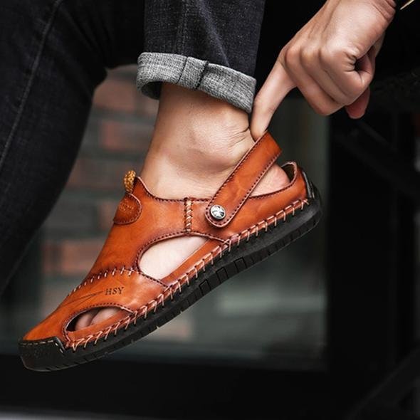 Bavane | Men's Sandals with Open Toe and Cushioned Footbed