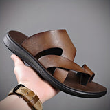 Nolan | Men's Sandals with Slip On Design and PU Sole