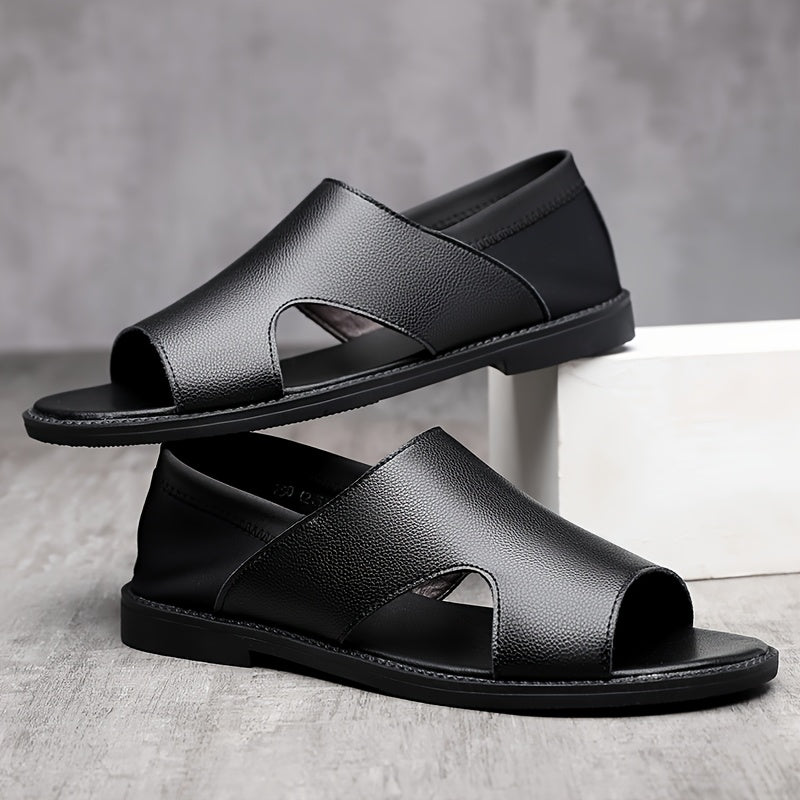 Bavane | Men's Sandals with Slip On Design and Rubber Sole