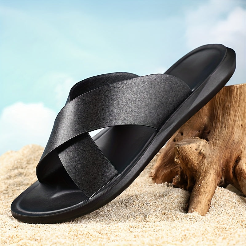 Bavane | Men's Sandals with Slip On and Cushioned Insole