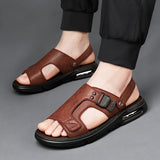 Men's Shoes with Slip On Design and Round Toe