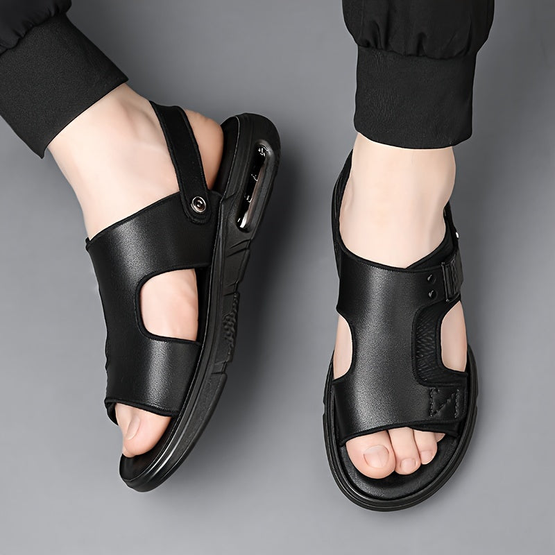 Men's Shoes with Slip On Design and Round Toe