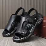 Men's Shoes with Slip On Design and Round Toe