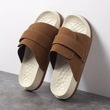 Everett | Men's Slippers with Hook and Loop Closure and EVA Sole