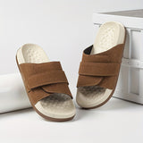 Everett | Men's Slippers with Hook and Loop Closure and EVA Sole