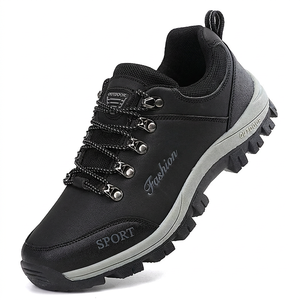 Bavane | Men's Trekking Shoes with Lacing and Non-Slip Profile Sole