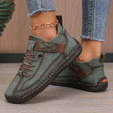 Women's Sneakers with Elastic Panels and Wide Toe Box