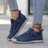 Women's Sneakers with Orthopedic Sole and Elastic Panels