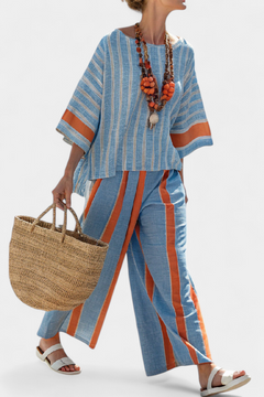 Terracotta Stripe