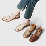 Women's Sandals with Mary Jane Strap and Cushioned Insole