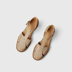 Women's Sandals with Mary Jane Strap and Cushioned Insole