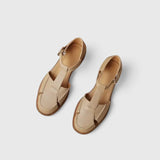 Women's Sandals with Mary Jane Strap and Cushioned Insole