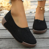 Women's Orthopedic Loafers with Leather Upper and Wedge Sole