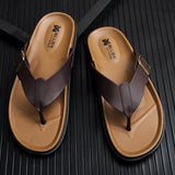 Women's Sandals with Vegan Leather Upper and Textured Outsole