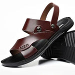 Women's Sandals with Vegan Leather Straps and Cushioned Insole