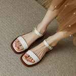 Women's Orthopedic Sandals with Adjustable Strap and Padded Insole