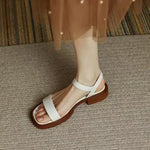 Women's Orthopedic Sandals with Adjustable Strap and Padded Insole