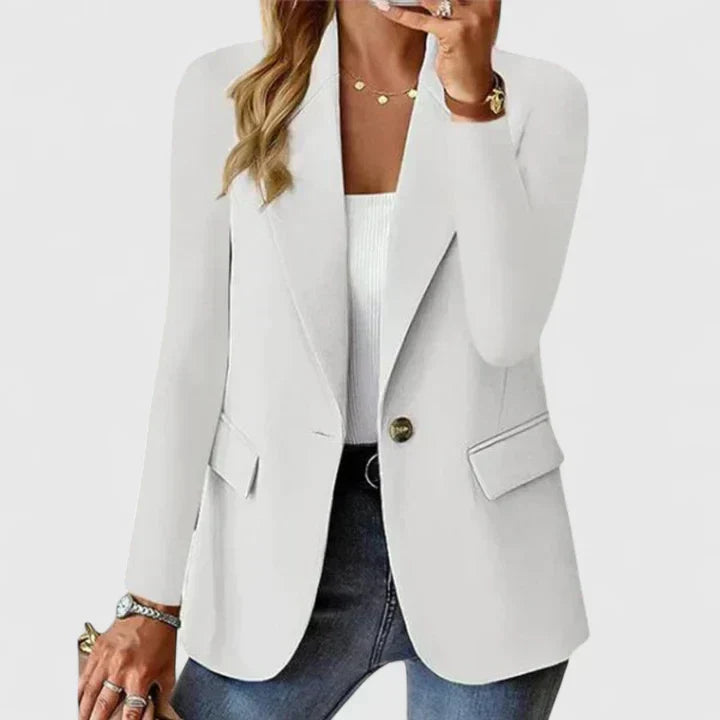 Women's Blazer | Lapel Single Button