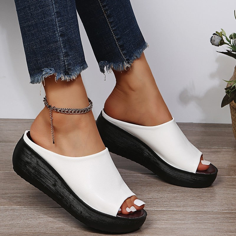 Women's Orthopedic Sandals with Cushioned Footbed and Slip-On Design