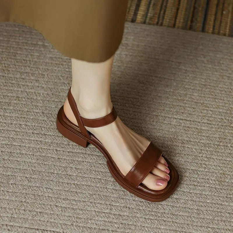 Women's Orthopedic Sandals with Adjustable Strap and Padded Insole
