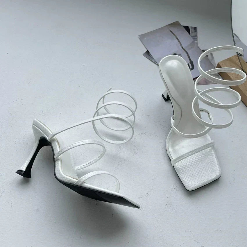 Bavane | Women's Sandals with Strap Design and High Heel