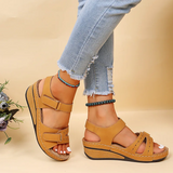 Noelle | Women's Orthopedic Sandals with Cushioned Footbed and Wedge Sole