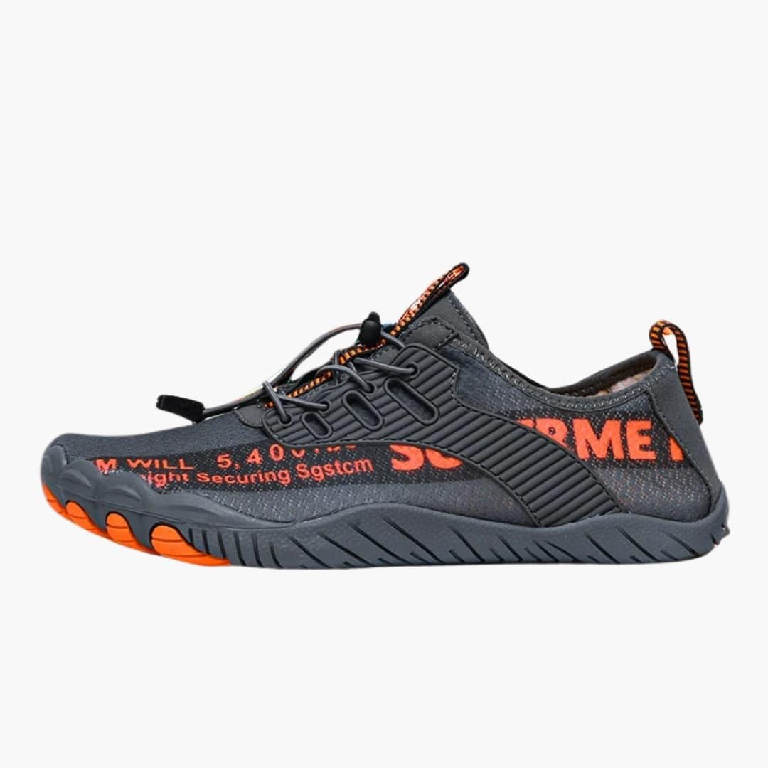 Unisex Barefoot Shoes with Mesh Upper and Rubber Sole