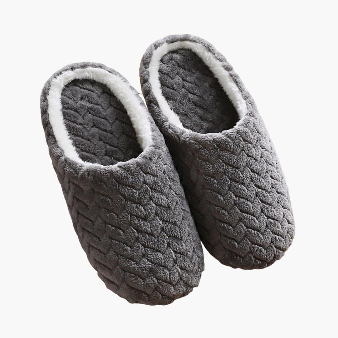 Bavane | Unisex Winter Slippers with Slip-On Design and Lined Interior
