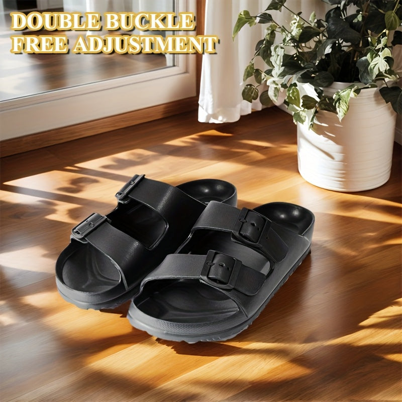 Unisex Sandals with Open Toe and Slip On