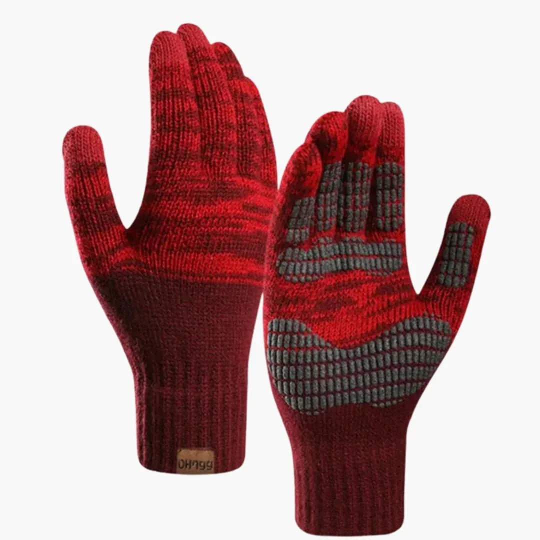 Bavane | Unisex Knitted Gloves with Multi-layered Interior and Touch Function