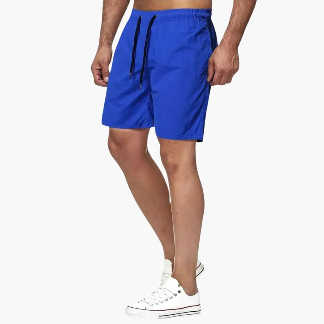 Men's Swim Shorts Summer with Drawstring and Quick-Drying Fabric